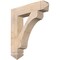 Ekena Millwork Legacy Arts & Crafts Smooth Bracket, Douglas Fir, 5 1/2"W x 28"D x 32"H BKT06X28X32LEC03SDF - alternate 1